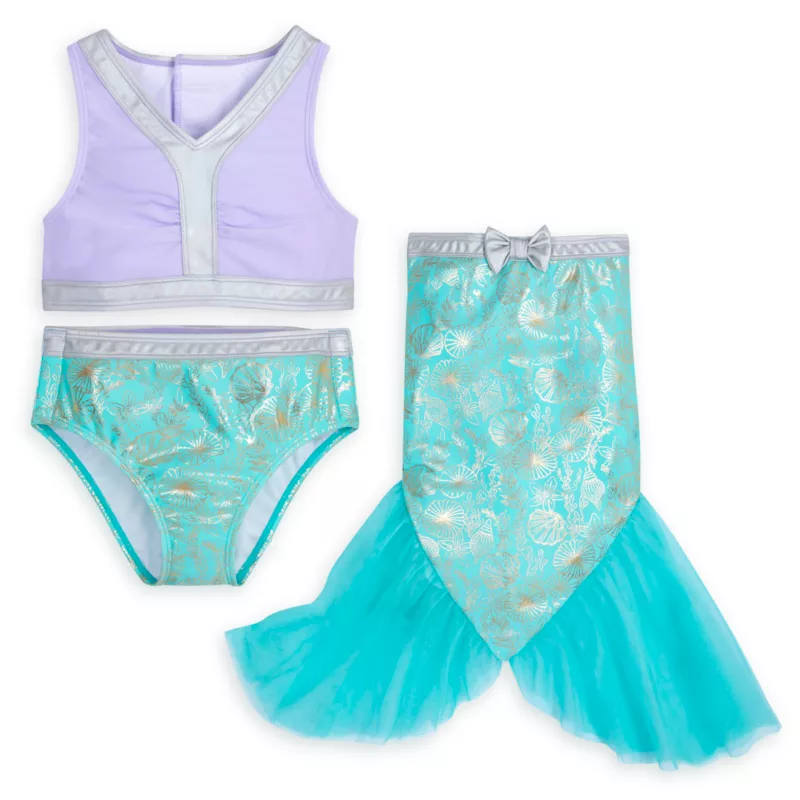 Ariel Adaptive Swim Set For Girls, The Little Mermaid 3 Ariel Adaptive Swim Set For Girls, The Little Mermaid
