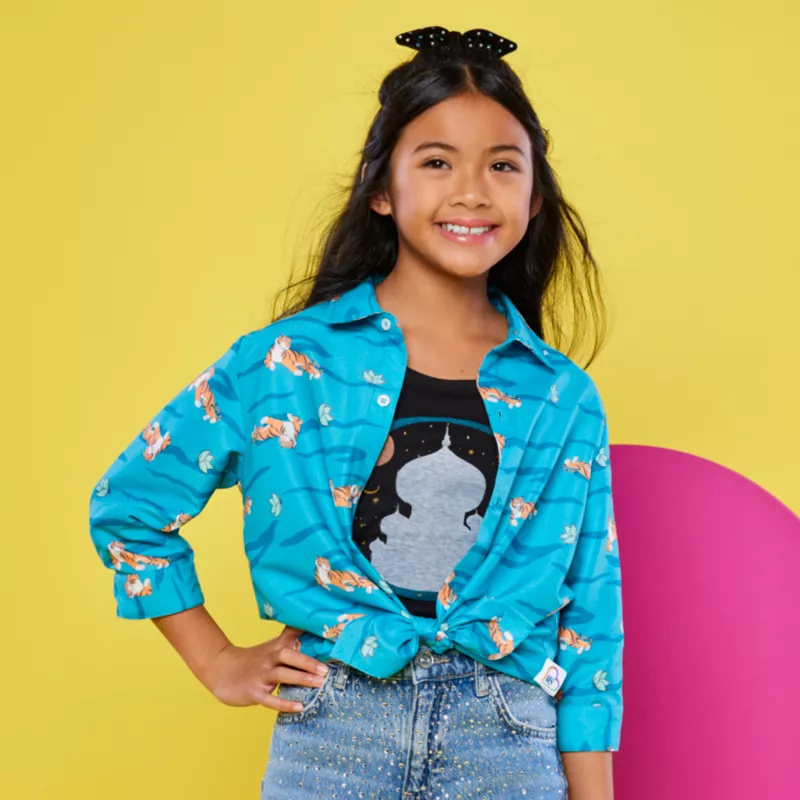 Disney Ily 4EVER Shirt Set For Girls Inspired By Jasmine, Aladdin 4 Disney Ily 4EVER Shirt Set For Girls Inspired By Jasmine, Aladdin - Image 2