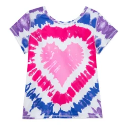 Rainbow Unicorn Fashion T-Shirt For Girls, Inside Out, Sensory Friendly -Disney 2328046850150M 1