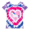 Rainbow Unicorn Fashion T-Shirt For Girls, Inside Out, Sensory Friendly 2 Rainbow Unicorn Fashion T-Shirt For Girls, Inside Out, Sensory Friendly -Disney 2328046850150M