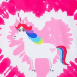 Rainbow Unicorn Fashion T-Shirt For Girls, Inside Out, Sensory Friendly -Disney 2328046850150M 2