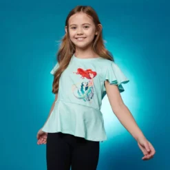 The Little Mermaid Top For Girls 6 The Little Mermaid Top For Girls -Disney 2328049220095M 1