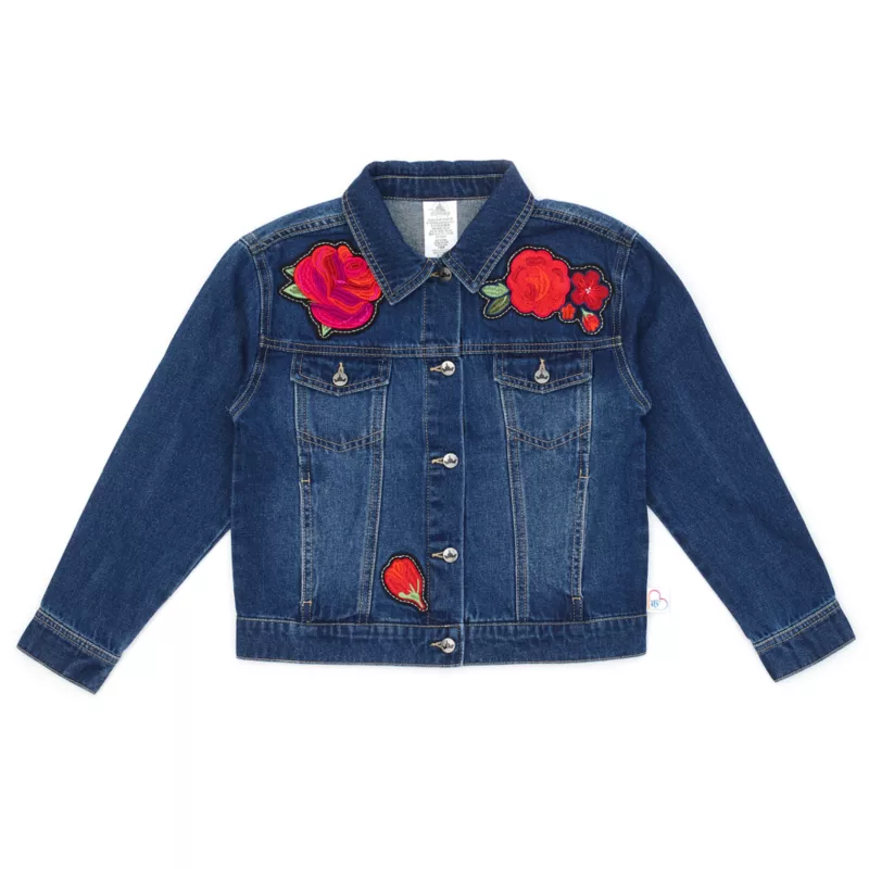 Disney Ily 4EVER Denim Jacket For Kids Inspired By Belle, Beauty And The Beast 3 Disney Ily 4EVER Denim Jacket For Kids Inspired By Belle, Beauty And The Beast