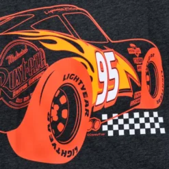Lightning McQueen Tee For Kids, Cars -Disney 2401046850005M 4