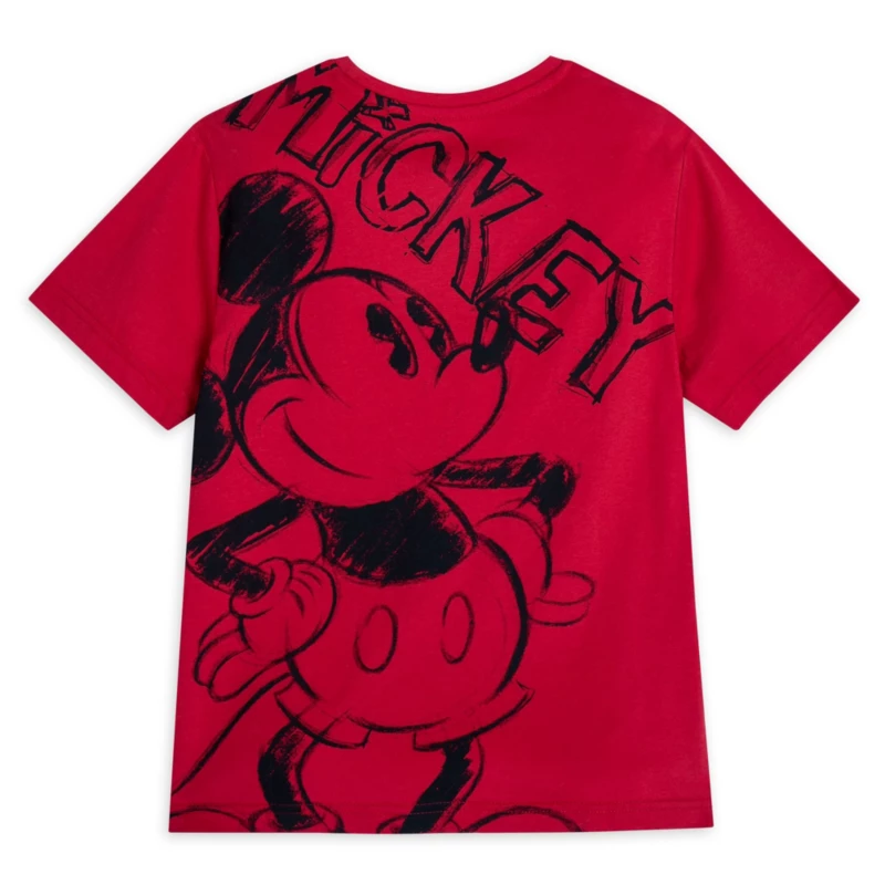 Mickey Mouse Sketch T-Shirt For Kids 4 Mickey Mouse Sketch T-Shirt For Kids - Image 2