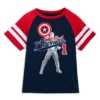 Captain America Athletic T-Shirt For Kids -Disney 2401049190009M
