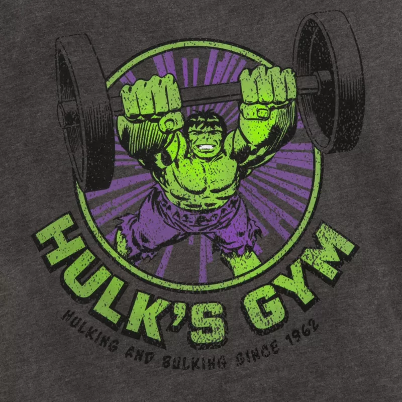 Hulk ''Hulk's Gym'' T-Shirt For Adults 4 Hulk ''Hulk's Gym'' T-Shirt For Adults - Image 2
