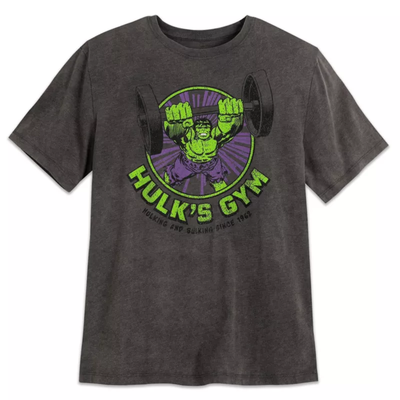 Hulk ''Hulk's Gym'' T-Shirt For Adults 3 Hulk ''Hulk's Gym'' T-Shirt For Adults