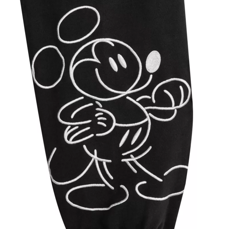 Mickey Mouse Genuine Mousewear Black Jogging Bottoms For Men 5 Mickey Mouse Genuine Mousewear Black Jogging Bottoms For Men - Image 3