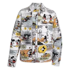 Mickey Mouse And Friends Denim Jacket For Adults