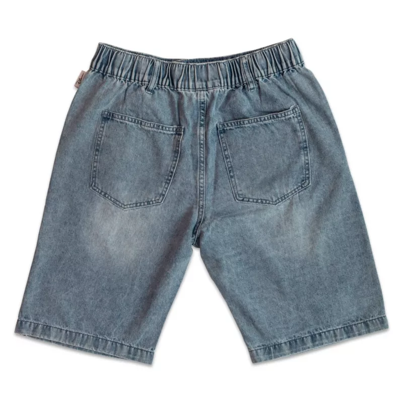 Mickey Mouse Denim Shorts For Adults 4 Mickey Mouse Denim Shorts For Adults - Image 2