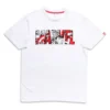Marvel Logo Crew Neck White T-Shirt For Adults -Disney 2403053070001M
