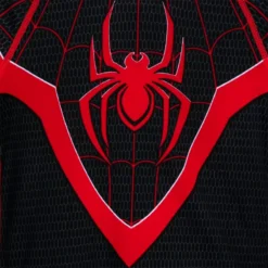 Spider-Man Miles Morales Costume PJ PALS For Kids 9 Spider-Man Miles Morales Costume PJ PALS For Kids -Disney 2405049220258M 2