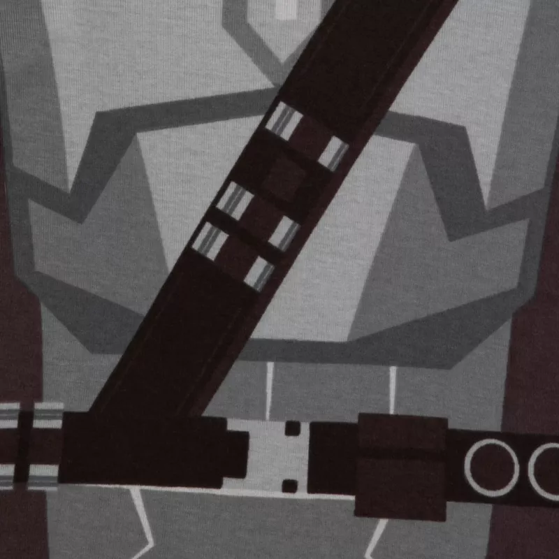 Din Djarin Costume PJ PALS For Kids, Star Wars: The Mandalorian 7 Din Djarin Costume PJ PALS For Kids, Star Wars: The Mandalorian - Image 5