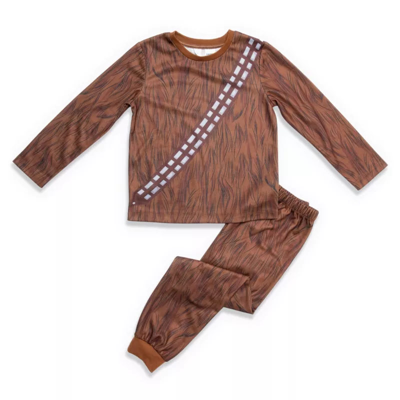 Chewbacca Long Sleeve Pyjamas Set For Kids, Star Wars 3 Chewbacca Long Sleeve Pyjamas Set For Kids, Star Wars