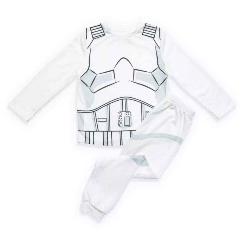 Stormtrooper Long Sleeve Pyjamas Set For Kids, Star Wars 3 Stormtrooper Long Sleeve Pyjamas Set For Kids, Star Wars