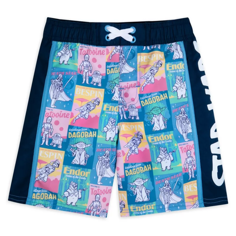 Star Wars Swim Trunks For Kids 3 Star Wars Swim Trunks For Kids