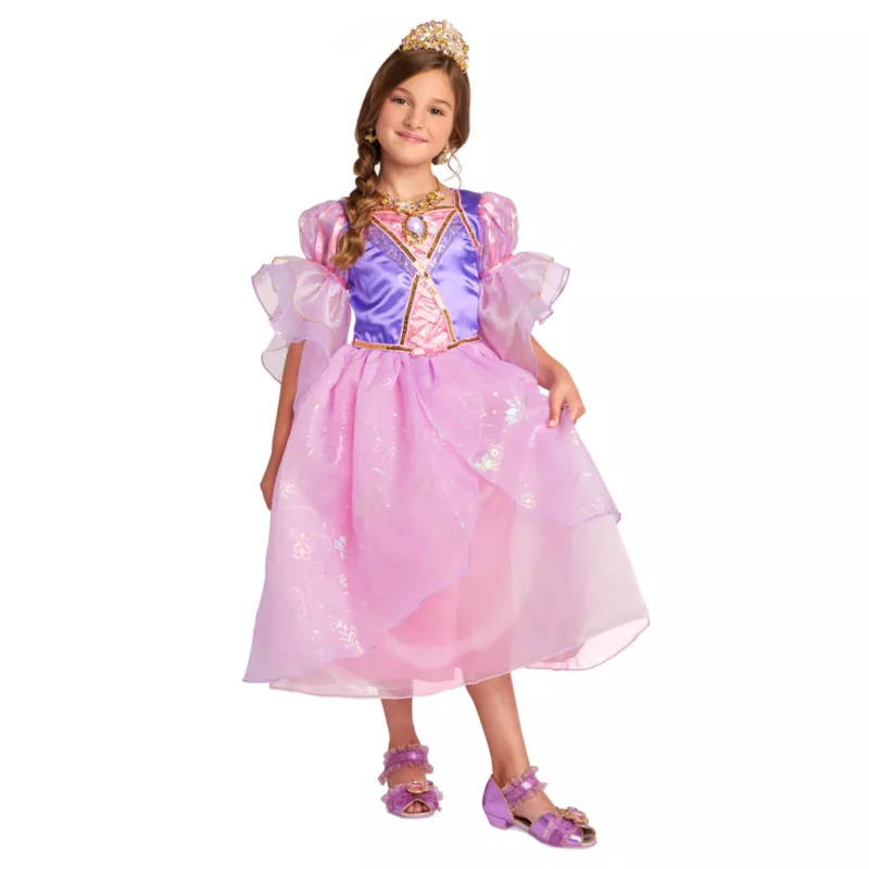 Rapunzel Deluxe Costume For Kids, Tangled 4 Rapunzel Deluxe Costume For Kids, Tangled - Image 2