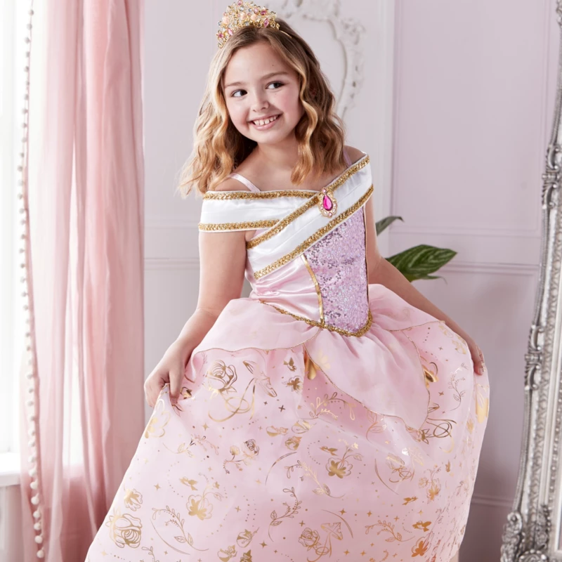 Aurora Costume For Kids, Sleeping Beauty 4 Aurora Costume For Kids, Sleeping Beauty - Image 2