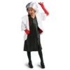 Cruella De Vil Costume For Kids, 101 Dalmatians -Disney 2841052900002M
