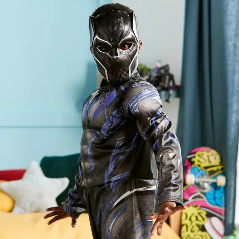 Black Panther Light-Up Costume For Kids 5 Black Panther Light-Up Costume For Kids - Image 3
