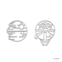 Star Wars™ Earring Death Star™, Silver 11 Star Wars™ Earring Death Star™, Silver -Disney 348658016174 4