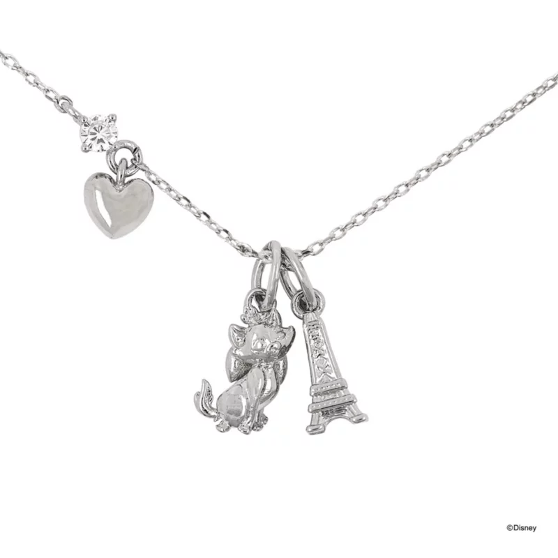 Disney Necklace Marie, Silver 3 Disney Necklace Marie, Silver