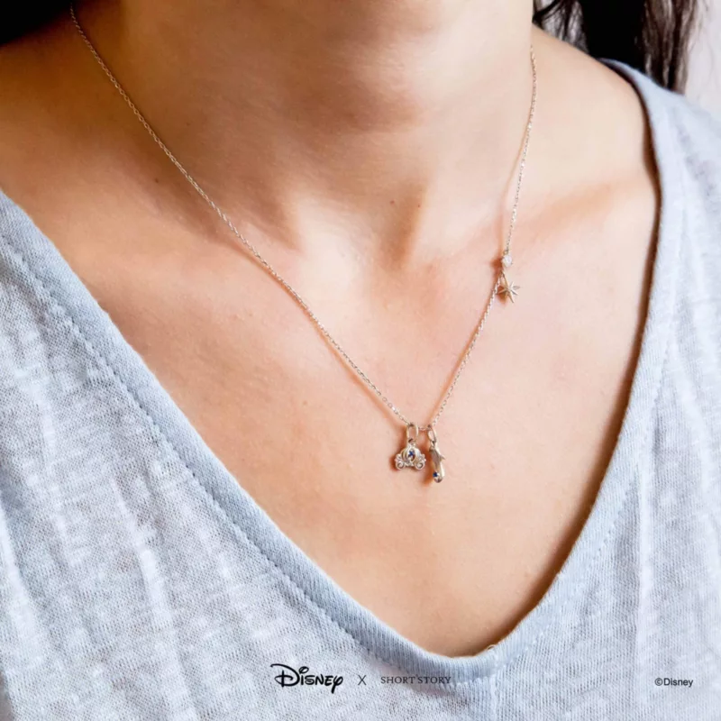 Disney Necklace Cinderella, Silver 6 Disney Necklace Cinderella, Silver - Image 4
