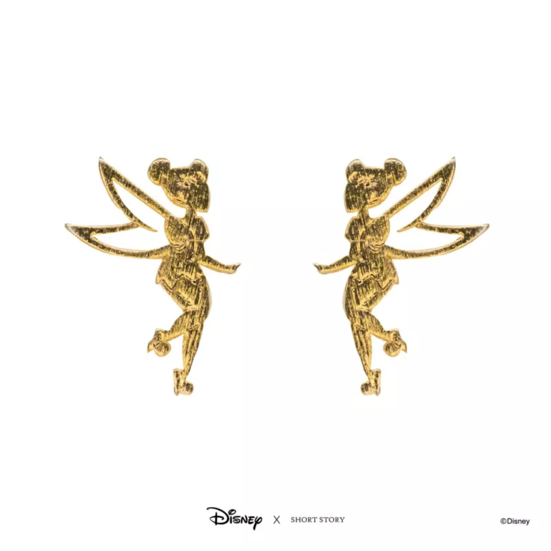 Disney Earrings Tinker Bell, Gold 6 Disney Earrings Tinker Bell, Gold - Image 4