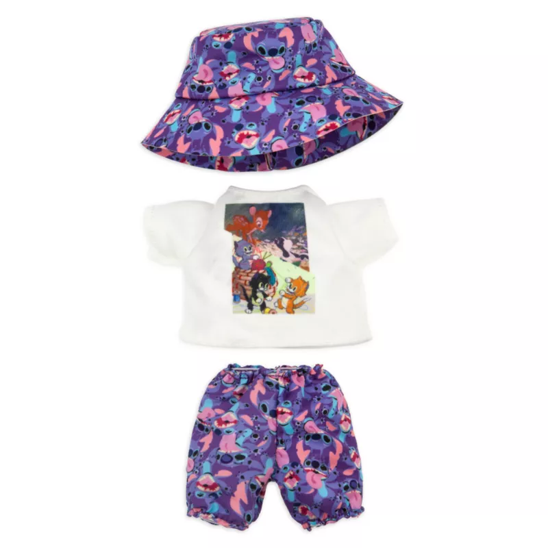 NuiMOs Small Plush Graphic T-Shirt, Shorts And Bucket Hat 3 NuiMOs Small Plush Graphic T-Shirt, Shorts And Bucket Hat