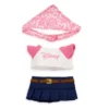 Disney NuiMOs Outfit, Denim Skirt With Disney Logo T-Shirt And Pink Bandana -Disney 412343902925