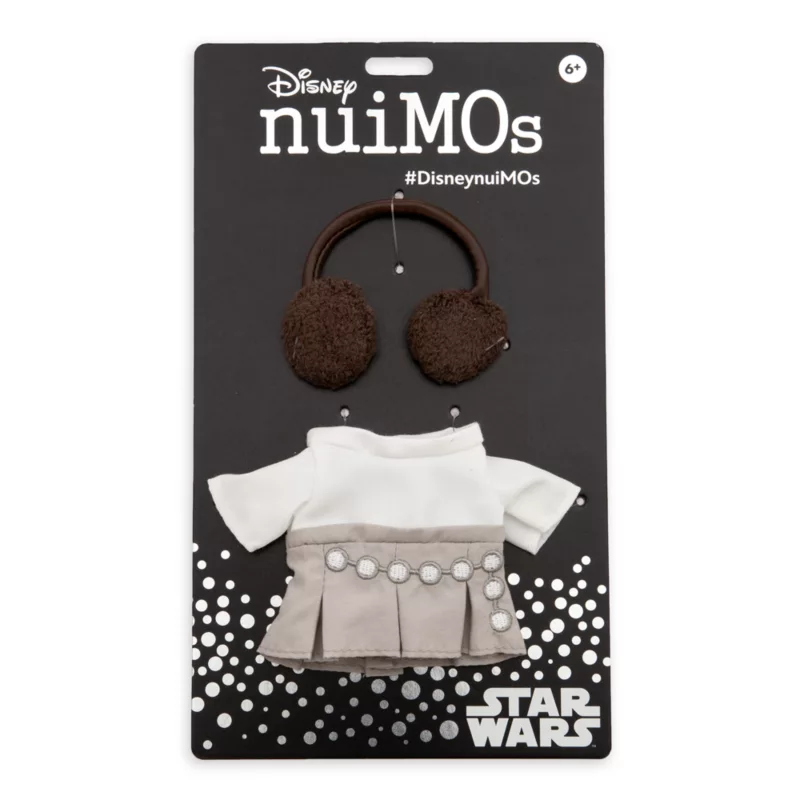 NuiMOs Small Plush Princess Leia Inspired Outfit, Star Wars 5 NuiMOs Small Plush Princess Leia Inspired Outfit, Star Wars - Image 3