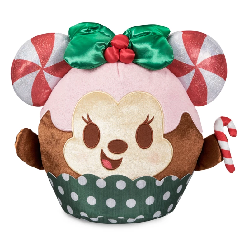 Minnie Mouse Candy Cane Crush Cupcake Disney Munchlings Scented Medium Plush - Baked Treats 3 Minnie Mouse Candy Cane Crush Cupcake Disney Munchlings Scented Medium Plush - Baked Treats