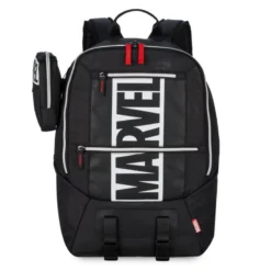 Marvel Logo Backpack And Pouch