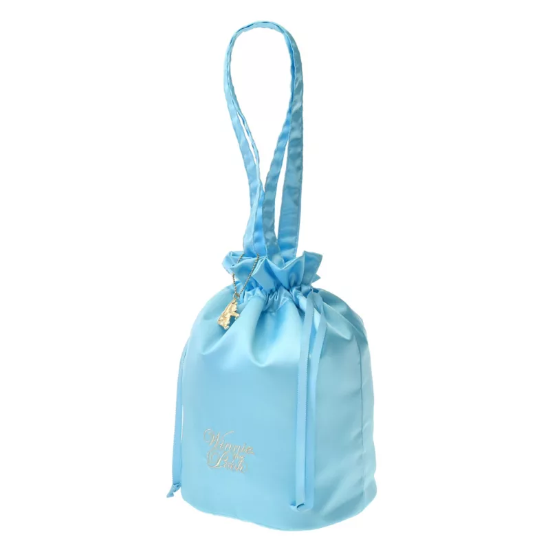 Winnie The Pooh Drawstring Tote Bag With Charm, Pooh's Balloon 4 Winnie The Pooh Drawstring Tote Bag With Charm, Pooh's Balloon - Image 2