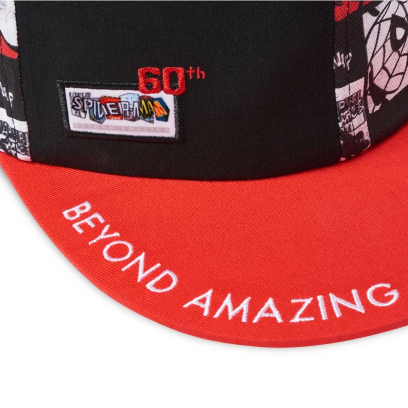 Spider-Man 60th Anniversary Baseball Cap For Adults 5 Spider-Man 60th Anniversary Baseball Cap For Adults - Image 4