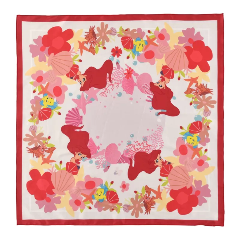 Ariel Scarf, Flower Princess 3 Ariel Scarf, Flower Princess