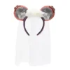 The Haunted Mansion Bride Minnie Mouse Ears Headband For Adults 1 The Haunted Mansion Bride Minnie Mouse Ears Headband For Adults -Disney 428402938019