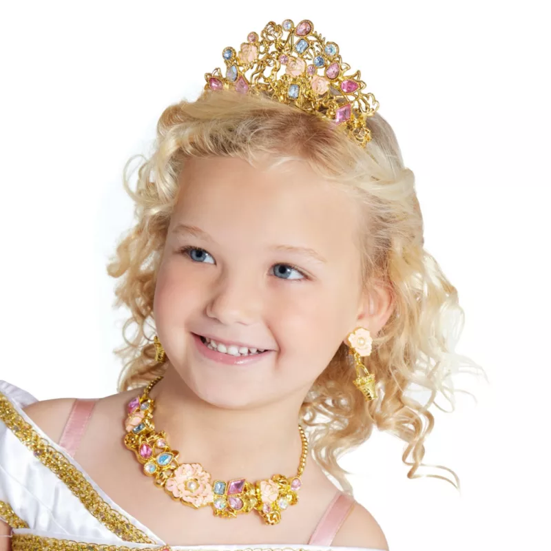 Aurora Costume Jewellery Set For Kids, Sleeping Beauty 4 Aurora Costume Jewellery Set For Kids, Sleeping Beauty - Image 2