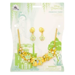 Tiana Costume Jewellery Set For Kids, The Princess And The Frog -Disney 428423400571 2