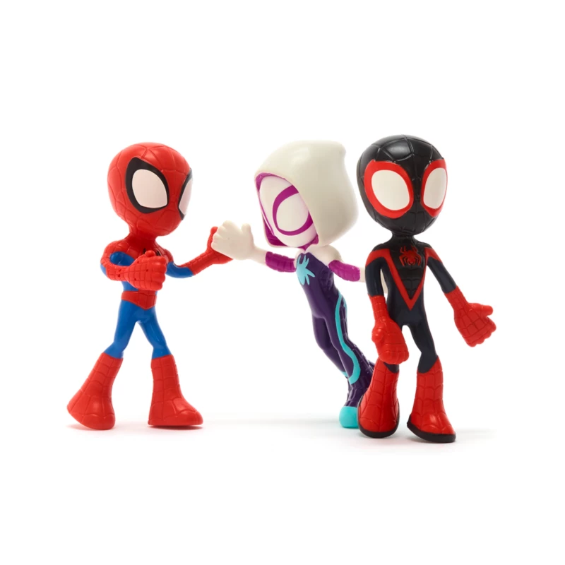 Spidey And His Amazing Friends Flexible Figures Set 4 Spidey And His Amazing Friends Flexible Figures Set - Image 2