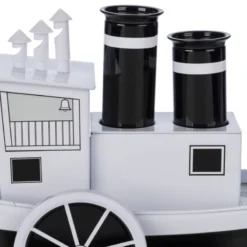 Mickey And Minnie Mouse Steamboat Willie Musical Boat - Disney100 9 Mickey And Minnie Mouse Steamboat Willie Musical Boat - Disney100 -Disney 461023943369 2