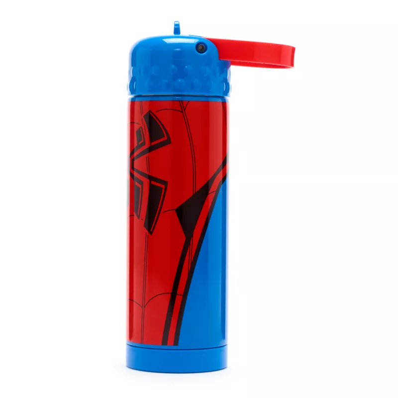 Spider-Man Stainless Steel Water Bottle With Built-In Straw 5 Spider-Man Stainless Steel Water Bottle With Built-In Straw - Image 3
