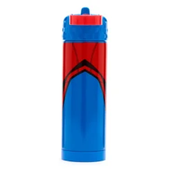 Spider-Man Stainless Steel Water Bottle With Built-In Straw 9 Spider-Man Stainless Steel Water Bottle With Built-In Straw -Disney 465022812442 3