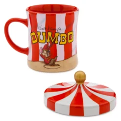 Dumbo Mug With Lid -Disney 465033279067 1