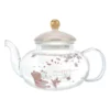 Winnie The Pooh And Piglet Sakura Teapot 1 Winnie The Pooh And Piglet Sakura Teapot -Disney 465033815074