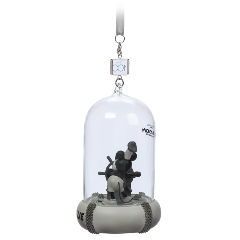 Mickey Mouse Light-Up And Sound Living Magic Disney100 Eras Sketchbook Ornament, Steamboat Willie 7 Mickey Mouse Light-Up And Sound Living Magic Disney100 Eras Sketchbook Ornament, Steamboat Willie - Image 5