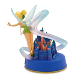 Tinker Bell And Sleeping Beauty Castle Figure, Disneyland - Disney100 -Disney 465053671001 4