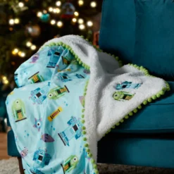 Monsters, Inc. Holiday Throw 7 Monsters, Inc. Holiday Throw -Disney 465063298601 1
