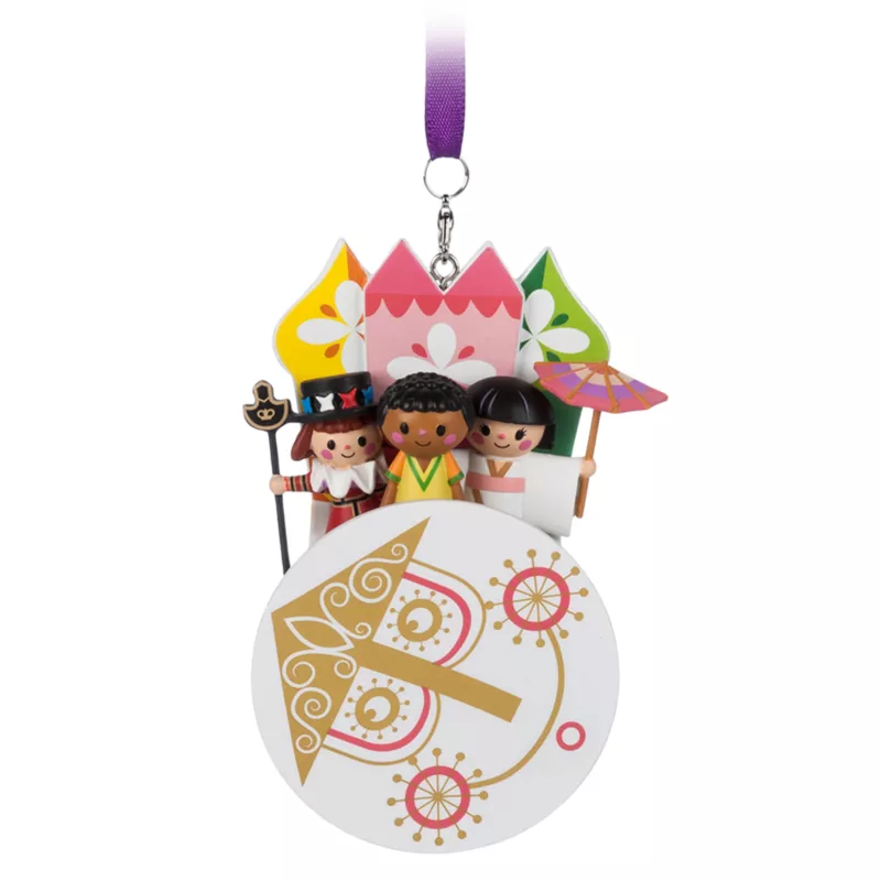 “it's A Small World'' Clock Face Sketchbook Ornament 4 “it's A Small World'' Clock Face Sketchbook Ornament - Image 2